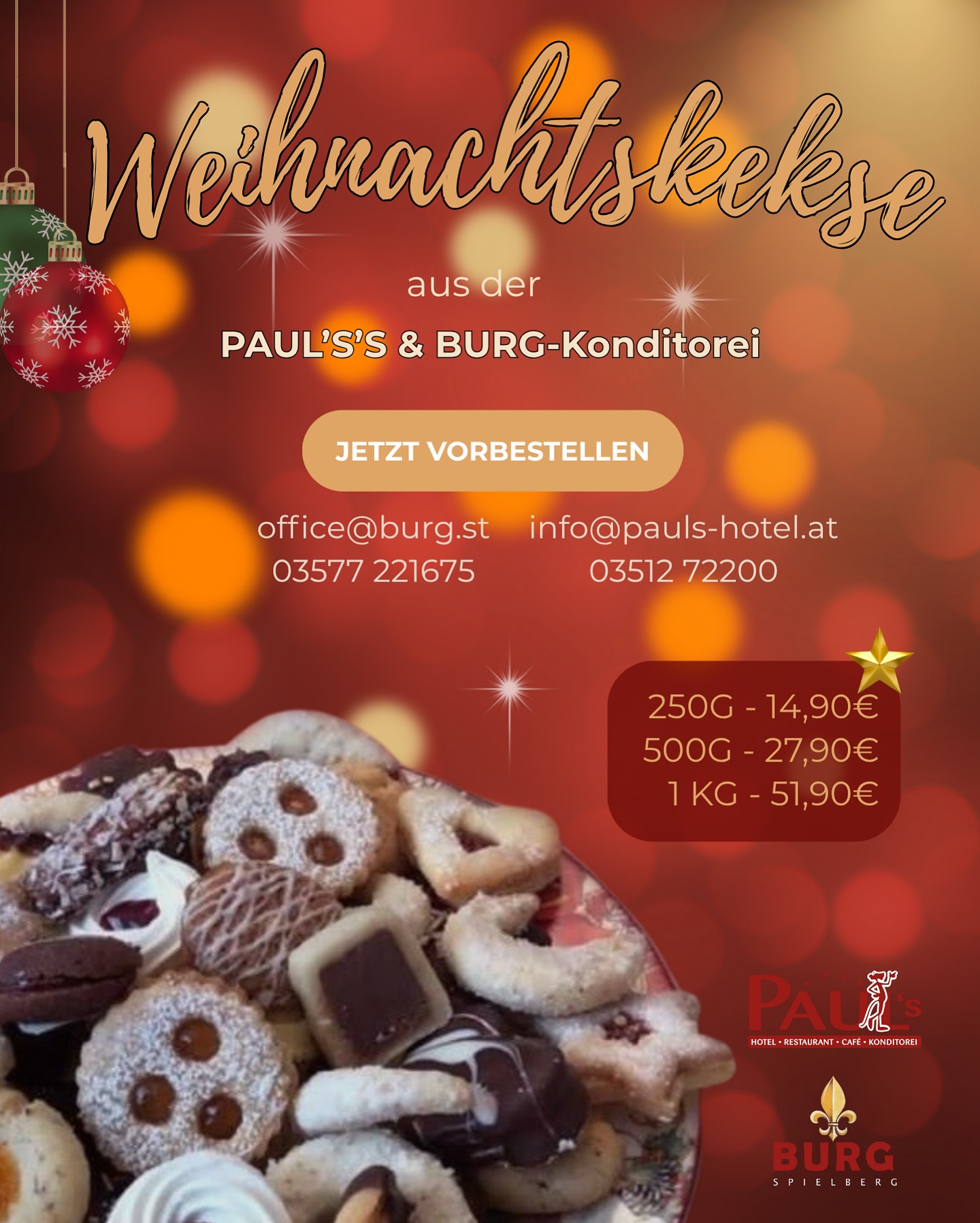 Weihnachstkekse